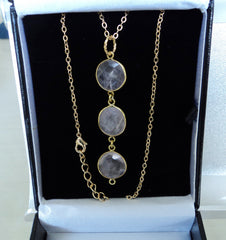 Rose Quartz Pendant -Attract LOVE, restores trust and harmony in relationships, encouraging unconditional love, will purifies and opens the heart at all levels to promote love